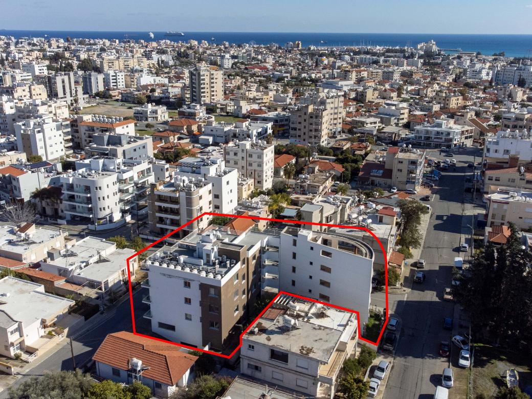 Residential building and incomplete commercial building in Apostolos Andreas, Limassol