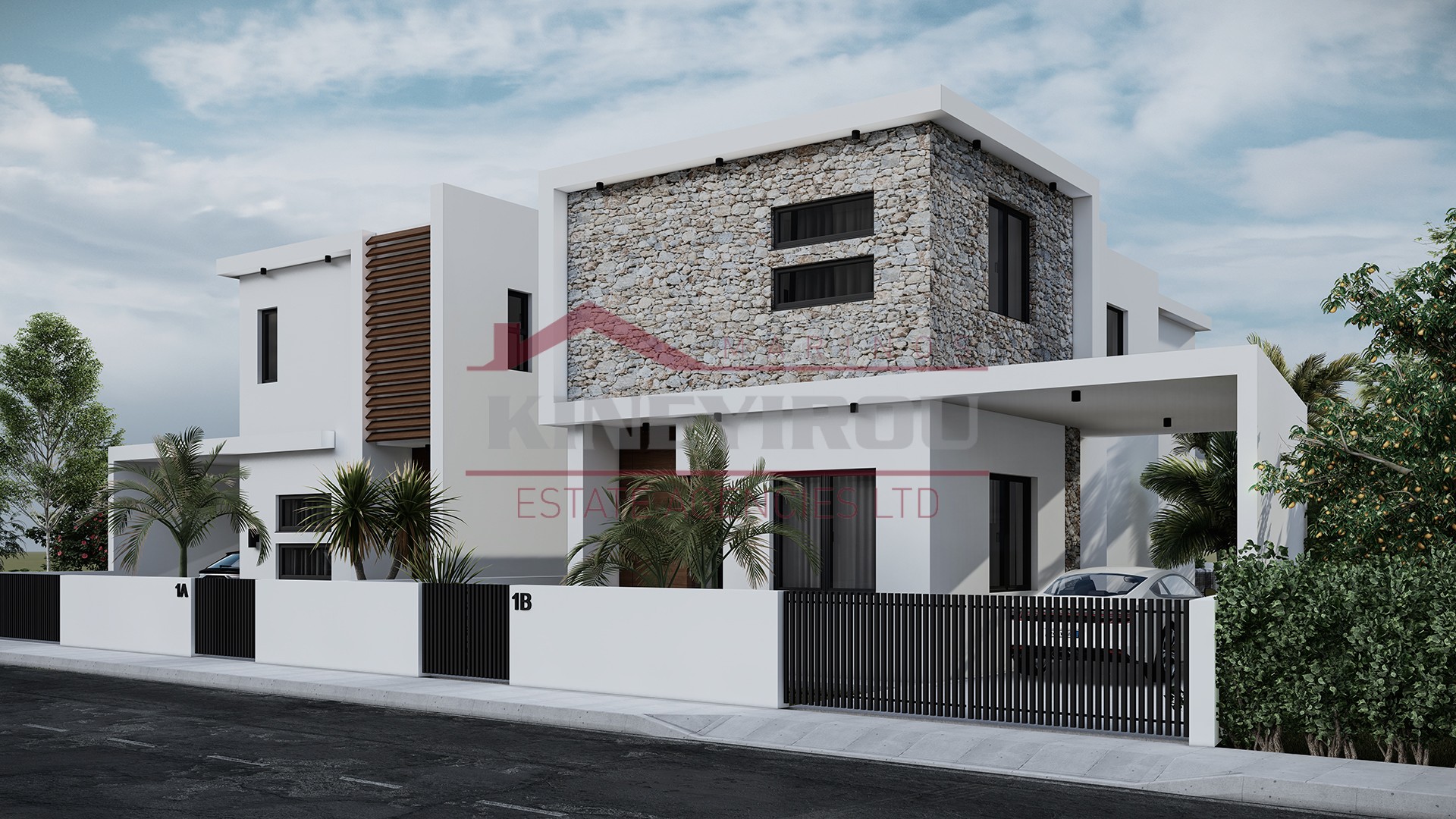 three bedroom villa in Kiti, in Larnaca