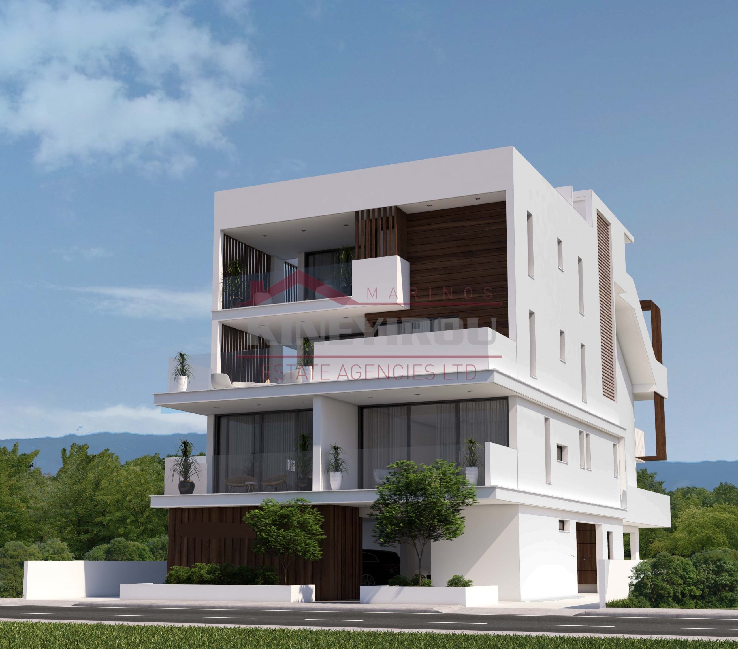 Brand new 2 Bedroom Apartment with Roof Garden in Aradippou area, Larnaca.