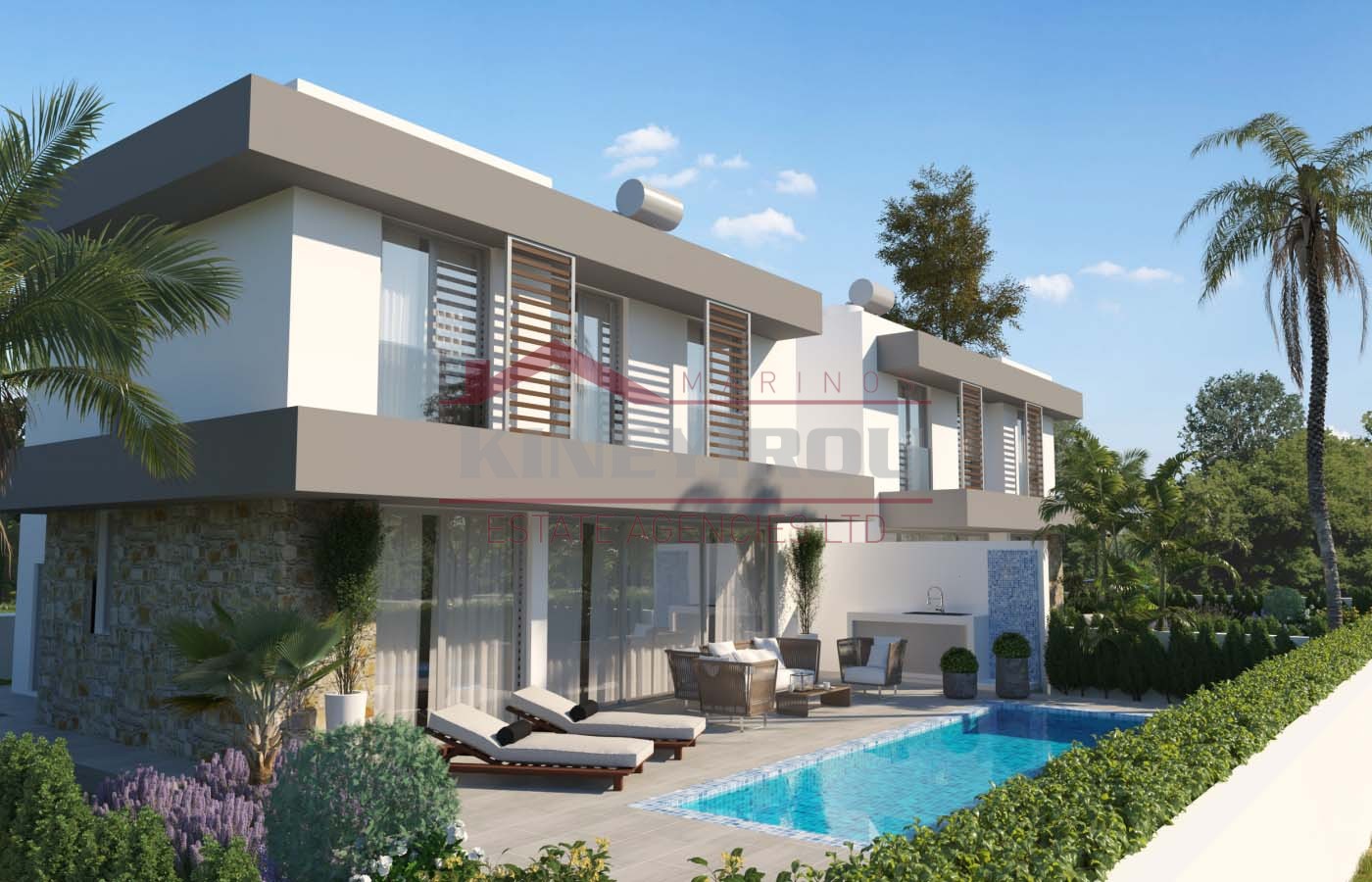  Detached, Modern 3 Bedroom Villa in Pyla area, Larnaca.