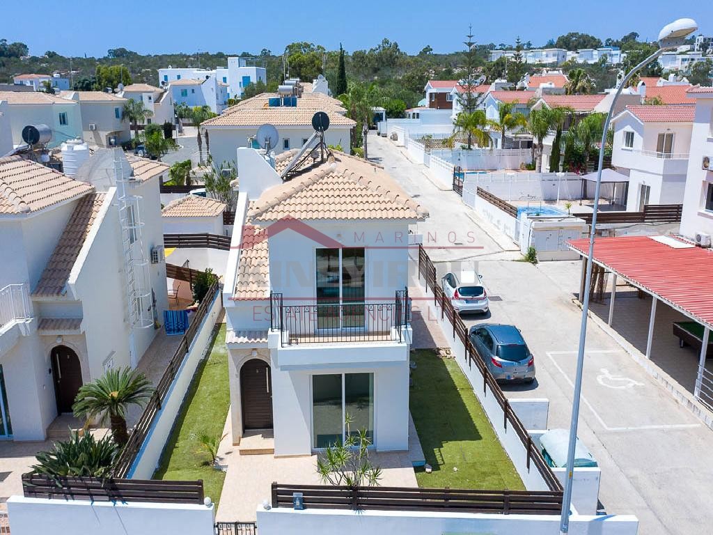 Two-storey house with a swimming pool in the popular area of Protaras in Paralimni Municipality.