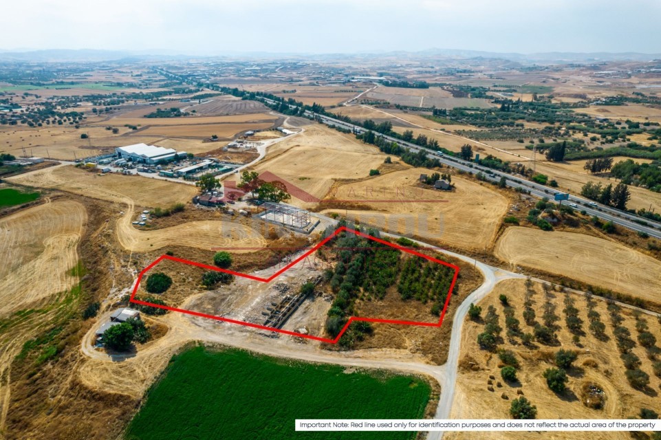 industrial field in Leivadia, in Larnaca