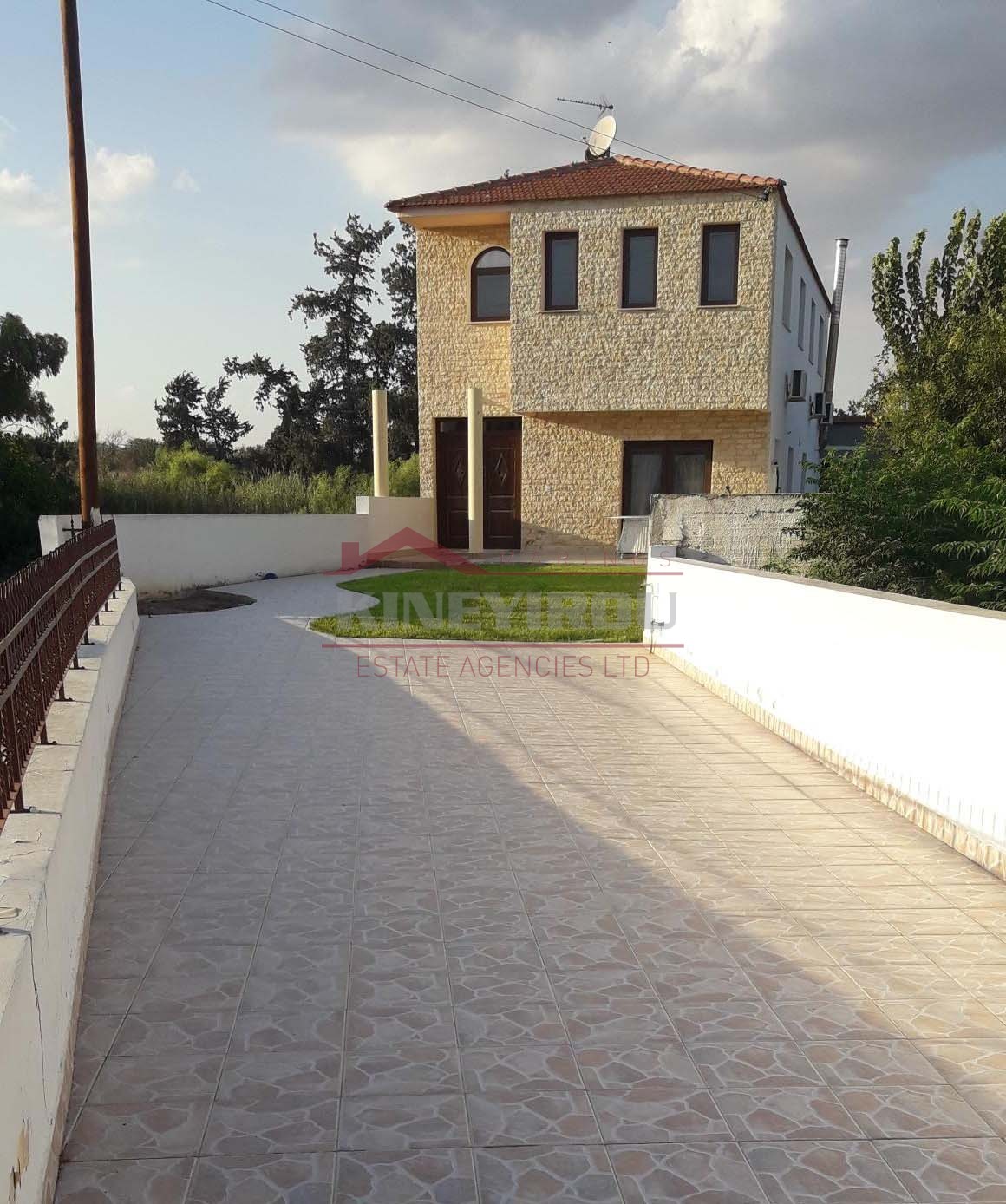 Spacious, 3-bedroom Villa with Mature Garden in Aradippou, Larnaca.