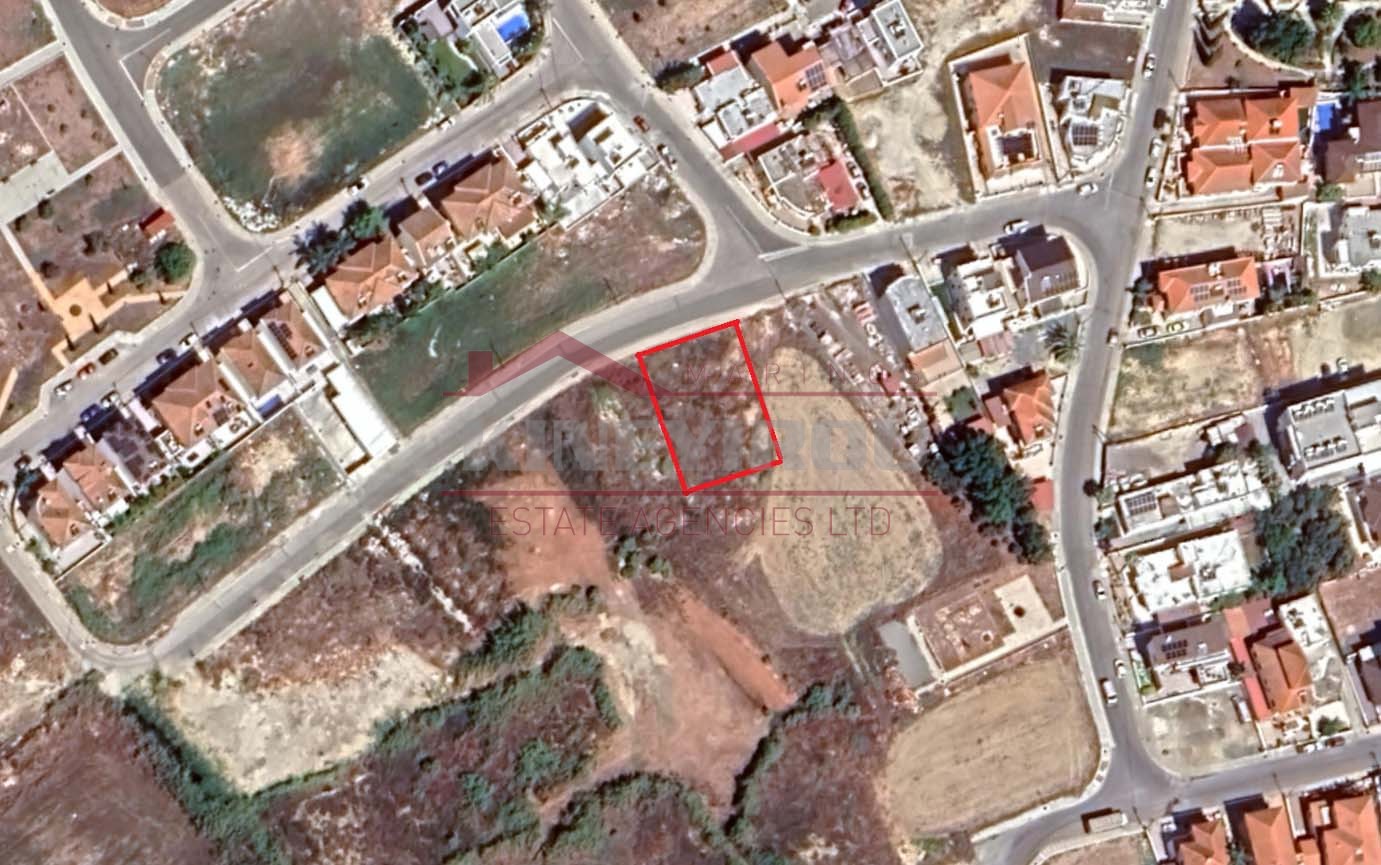 Residential plot in Apostolos Loukas quarter of Aradippou in Larnaca.