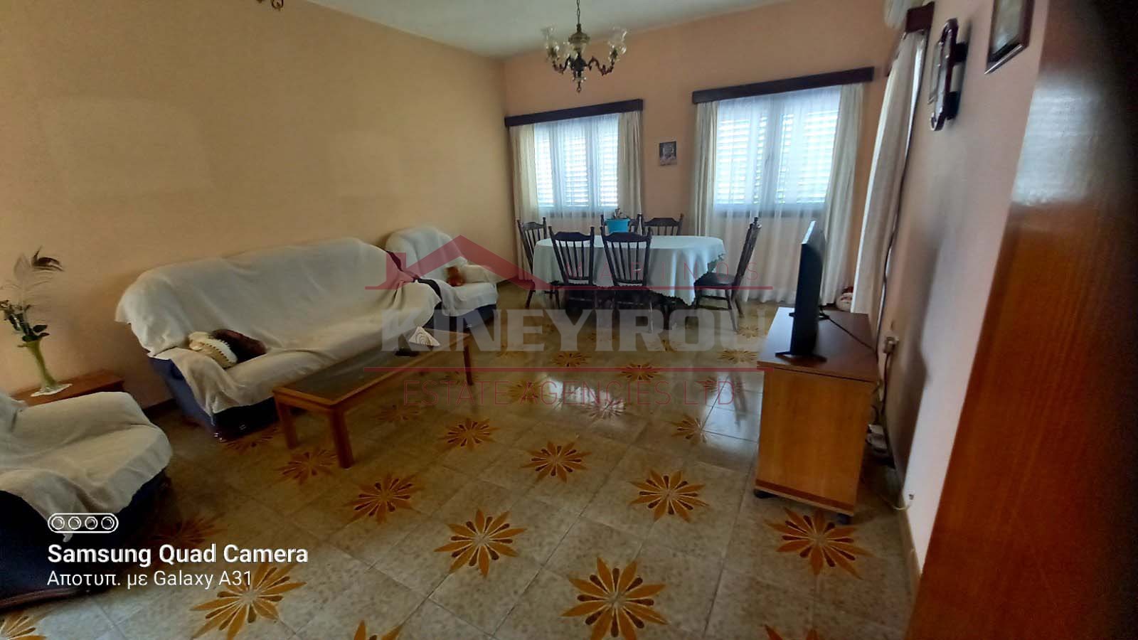 Upper House of 3 bedroom, Fully Furnished in Faneromeni, Larnaca.