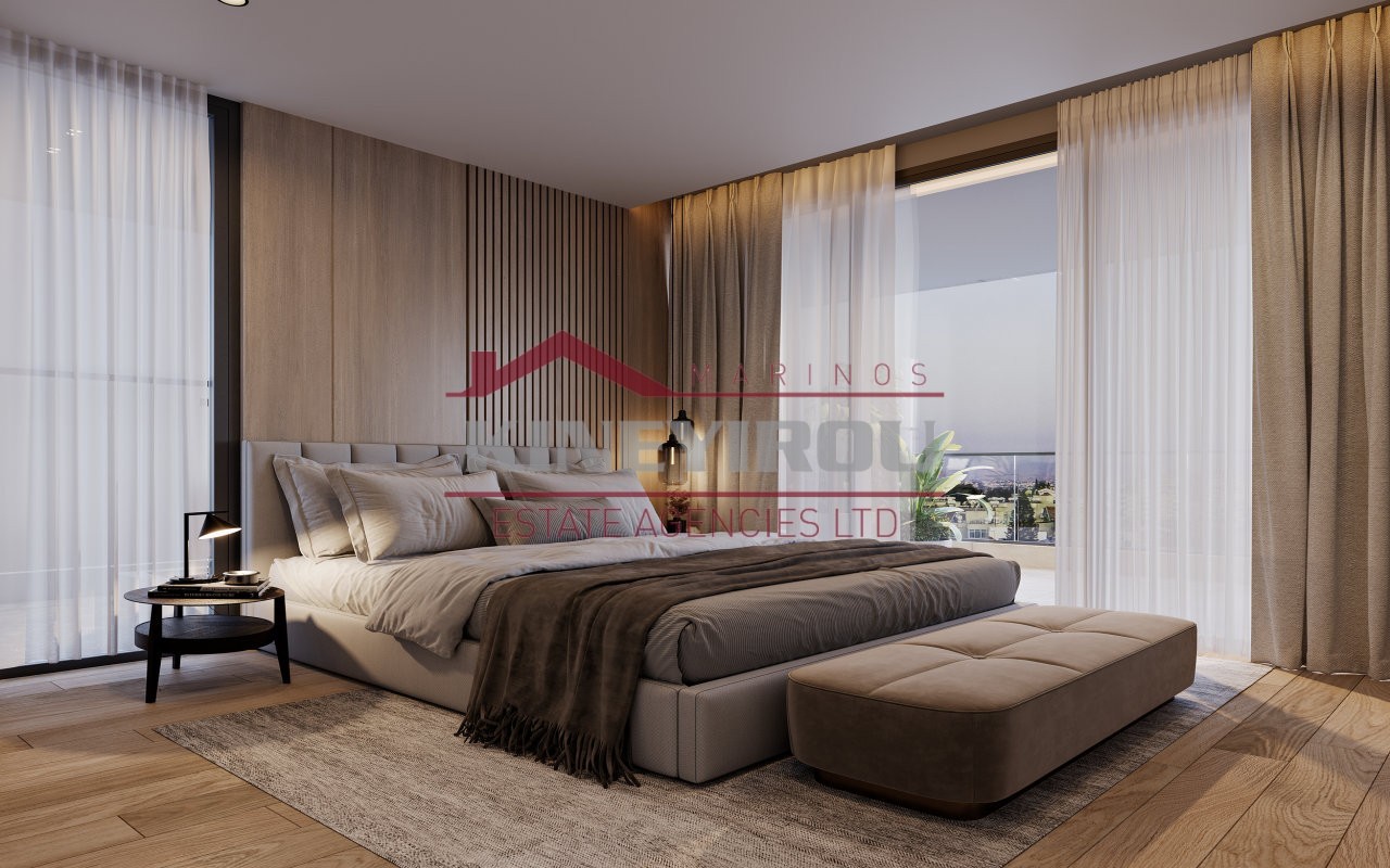 Ultra-modern, 2-bedroom apartment with Sea view in Makenzie, Larnaca.